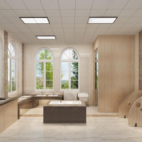 简欧幼儿卫生间3D模型下载